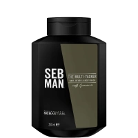 SEBMAN THE MULTITASKER 3 в 1 Мужской шампунь для ухода за волосами, бородой и телом 250 мл
