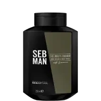 SEBMAN THE MULTITASKER 3 в 1 Мужской шампунь для ухода за волосами, бородой и телом 250 мл фото 2