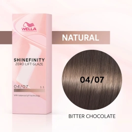 WELLA Shinefinity гель-крем краска 04/07