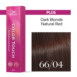 Тонирующая краска для волос Wella COLOR TOUCH PLUS 66/04 коньяк (60гр)
