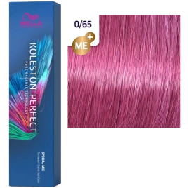Стойкая краска для волос Wella KOLESTON PERFECT МЕ+ 0/65 фиолетово-махагоновый 60 гр