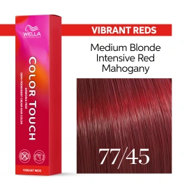 Тонирующая краска для волос Wella COLOR TOUCH 77/45 красный шелк (60гр)