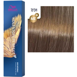 Стойкая краска для волос Wella KOLESTON PERFECT МЕ+ 7/31  Комо 60 гр