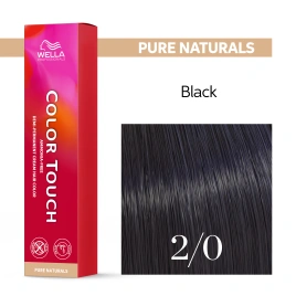 Тонирующая краска для волос Wella COLOR TOUCH 2/0 черный 60 гр