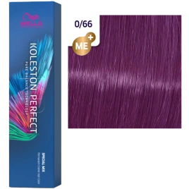 Стойкая краска для волос Wella KOLESTON PERFECT МЕ+ 0/66 фиолетовый интенсивный 60 гр