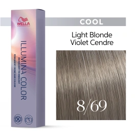 Стойкая краска для волос Wella ILLUMINA COLOR 8/69 светлый блонд фиолетовый сандре 60 гр