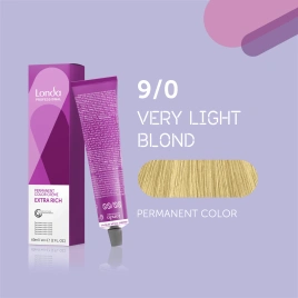 NEW Стойкая краска для волос Londa LONDACOLOR 9/0 очень светлый блонд 60 гр