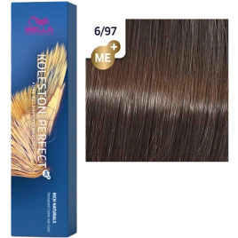 Стойкая краска для волос Wella KOLESTON PERFECT МЕ+ 6/97 темный блонд сандре коричневый 60 гр