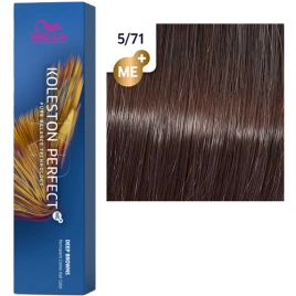 Стойкая краска для волос Wella KOLESTON PERFECT МЕ+ 5/71 грильяж 60 гр