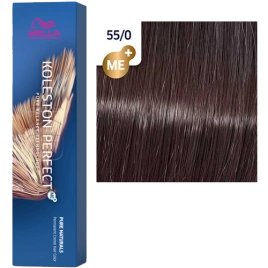 Стойкая краска для волос Wella KOLESTON PERFECT МЕ+ 55/0 светло-коричневый интенсивный 60 гр