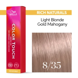 Тонирующая краска для волос Wella COLOR TOUCH 8/35 (60гр)