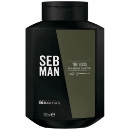 SEBMAN THE BOSS Освежающий мужской шампунь для увеличения объема 250 мл
