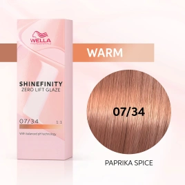 WELLA Shinefinity гель-крем краска 07/34