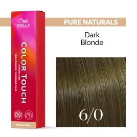 Тонирующая краска для волос Wella COLOR TOUCH 6/0 темный блонд 60 гр