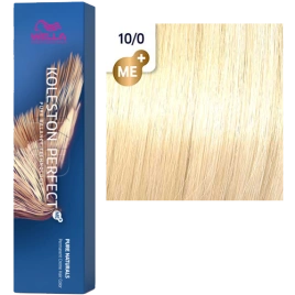 Стойкая краска для волос Wella KOLESTON PERFECT МЕ+ 10/0 яркий блонд 60 гр