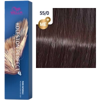 Стойкая краска для волос Wella KOLESTON PERFECT МЕ+ 55/0 светло-коричневый интенсивный  (80гр)