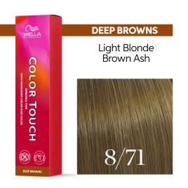 Тонирующая краска для волос Wella COLOR TOUCH 8/71 дымчатая норка 60 гр