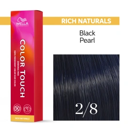 Тонирующая краска для волос Wella COLOR TOUCH 2/8 сине-черный 60 гр