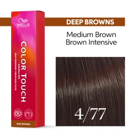 Тонирующая краска для волос Wella COLOR TOUCH 4/77 горячий шоколад 60 гр