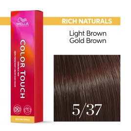 Тонирующая краска для волос Wella COLOR TOUCH 5/37 принцесса амазонок (60гр)