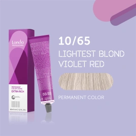 NEW Стойкая краска для волос Londa LONDACOLOR 10/65 клубничный блонд 60 гр