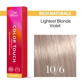Тонирующая краска для волос Wella COLOR TOUCH 10/6 розовая карамель 60 гр