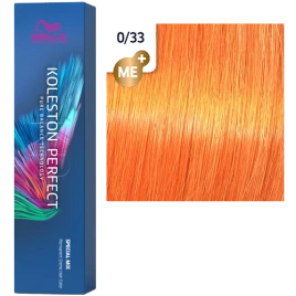 Стойкая краска для волос Wella KOLESTON PERFECT  ME+ 0/33 золотистый интенсивный (60гр)