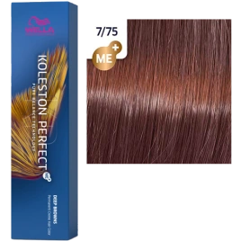 Стойкая краска для волос Wella KOLESTON PERFECT МЕ+ 7/75 светлый палисандр 60 гр