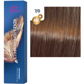 Стойкая краска для волос Wella KOLESTON PERFECT МЕ+ 7/0 средне-русый 60 гр