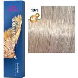 Стойкая краска для волос Wella KOLESTON PERFECT МЕ+ 10/1 яркий блонд пепельный 60 гр