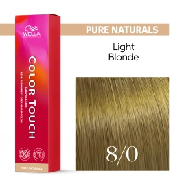 Тонирующая краска для волос Wella COLOR TOUCH 8/0 светлый блонд 60 гр