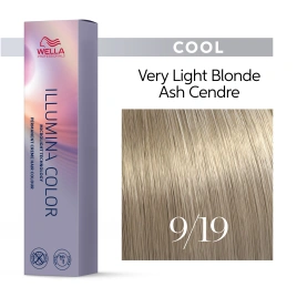 Стойкая краска для волос Wella ILLUMINA COLOR 9/19 60мл