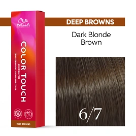 Тонирующая краска для волос Wella COLOR TOUCH 6/7 темный блонд коричневый (60гр)