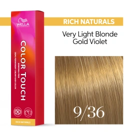 Тонирующая краска для волос Wella COLOR TOUCH 9/36 розовое золото (60гр)