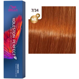 Стойкая краска для волос Wella  KOLESTON PERFECT ME+7/34 (60гр)