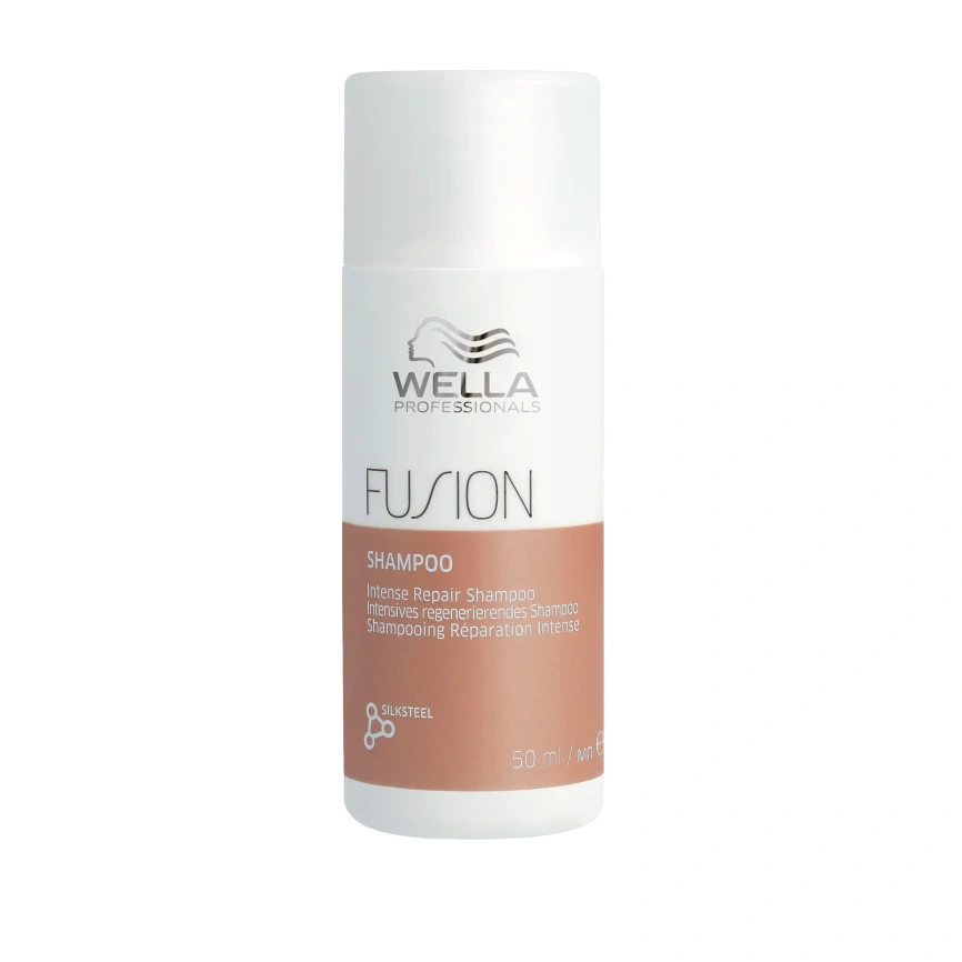 Wella FUSION Интенсивный восстанавливающий шампунь  50 мл фото 2