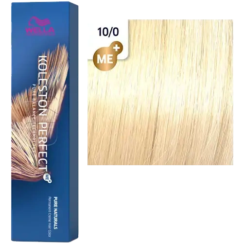 Стойкая краска для волос Wella KOLESTON PERFECT МЕ+ 10/0 яркий блонд 60 гр фото 2