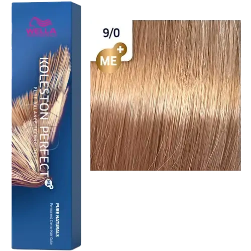 Стойкая краска для волос Wella KOLESTON PERFECT МЕ+ 9/0 яркий блонд 60 гр фото 2