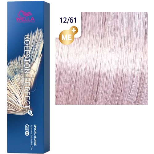 Стойкая краска для волос Wella KOLESTON PERFECT МЕ+ 12/61 розовая карамель 60 гр фото 1