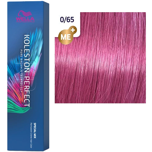 Стойкая краска для волос Wella KOLESTON PERFECT МЕ+ 0/65 фиолетово-махагоновый 60 гр фото 1
