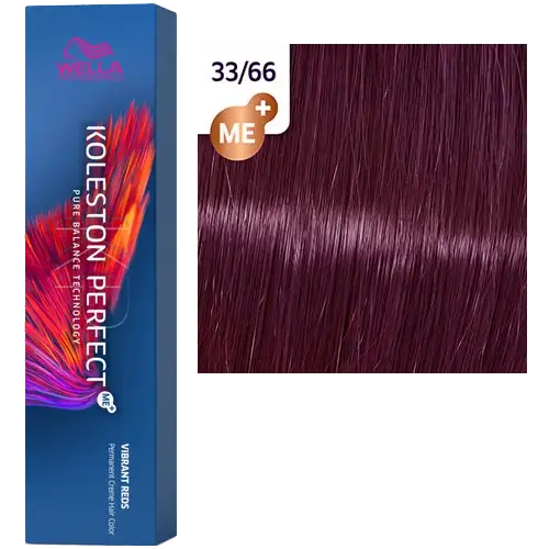 Стойкая краска для волос Wella KOLESTON PERFECT МЕ+ 33/66 темно-коричн.фиолет интенсивный 60 гр фото 2