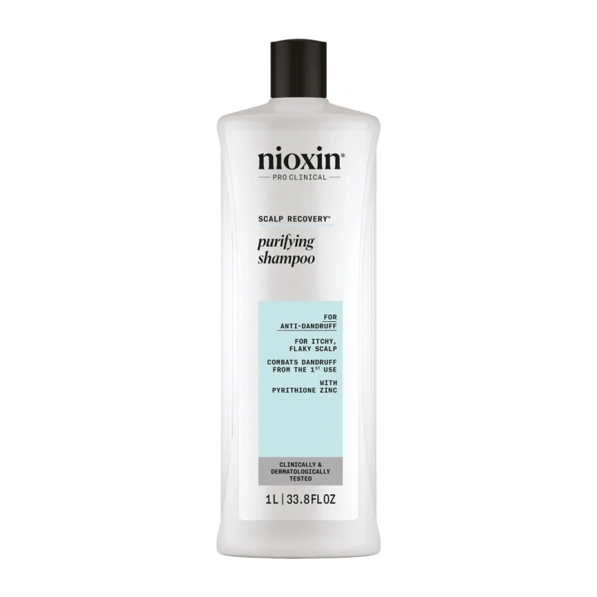 Очищающии шампунь против перхоти NIOXIN SCALP RECOVERY 1000 мл фото 2