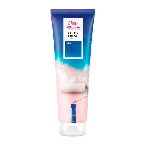 Wella COLOR FRESH оттеночная маска Синий 150 мл фото 5