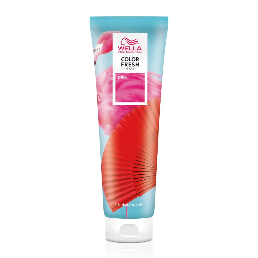 Wella COLOR FRESH оттеночная маска Розовый 150 мл фото 5