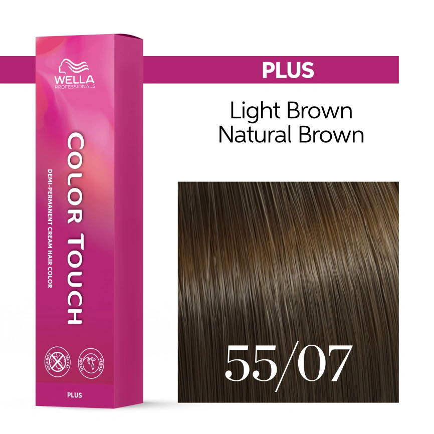 Тонирующая краска для волос Wella COLOR TOUCH PLUS 55/07 кедр 60 гр фото 1