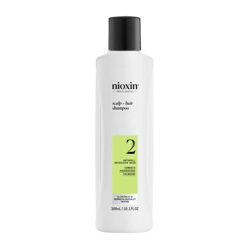 Nioxin СИСТЕМА 2 Очищающий шампунь 300 мл фото 2
