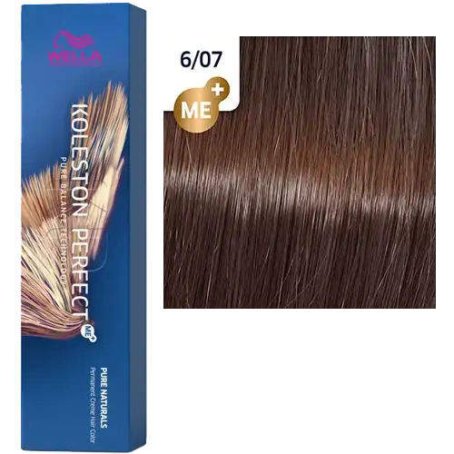 Стойкая краска для волос Wella KOLESTON PERFECT МЕ+ 6/07 темно-русый 60 гр фото 2
