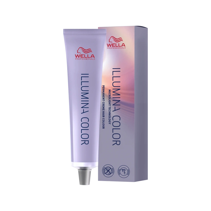 Стойкая краска для волос Wella ILLUMINA COLOR 8/69 светлый блонд фиолетовый сандре 60 гр фото 4