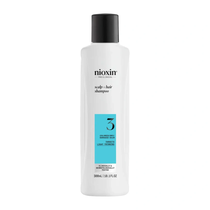 Nioxin СИСТЕМА 3 Очищающий шампунь 300 мл фото 2