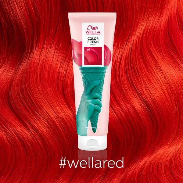 Wella COLOR FRESH оттеночная маска Красный 150 мл  фото 8